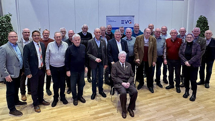 75 Jahre Treue zur EVG – Ortsverband Paderborn-Soest ehrt seine Jubilare