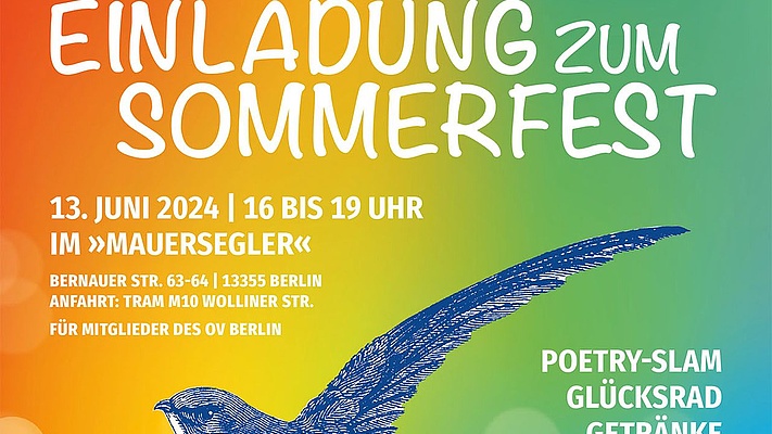 OV Berlin: Einladung zum Sommerfest