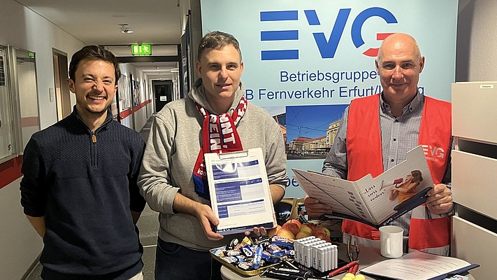 Blitzaktion beim Fernverkehr Erfurt/Leipzig