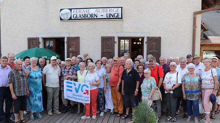 Ortsverbandes Offenburg: Tagesfahrt nach Colmar und „Ferme Auberge" Glasborn-Linge