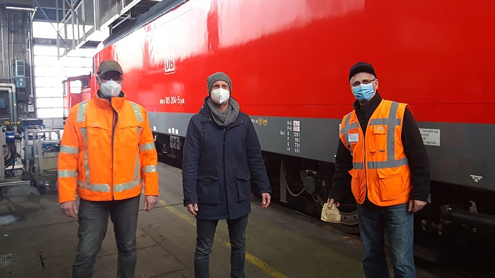EVG Betriebsgruppe DB Cargo Mannheim: Über 2.000 Berliner (Pfannkuchen / Krapfen) verteilt