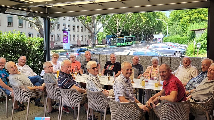 Sommerstammtisch der Offenburger EVG-Senioren