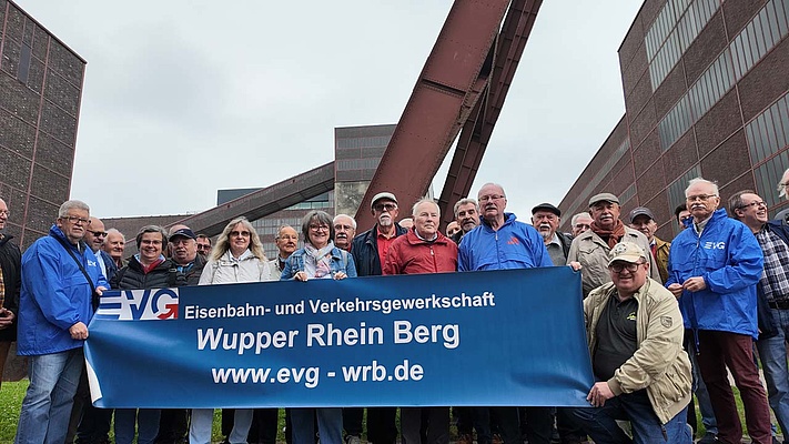 Mitgliederfahrt des EVG-Ortsverbands Wupper Rhein Berg