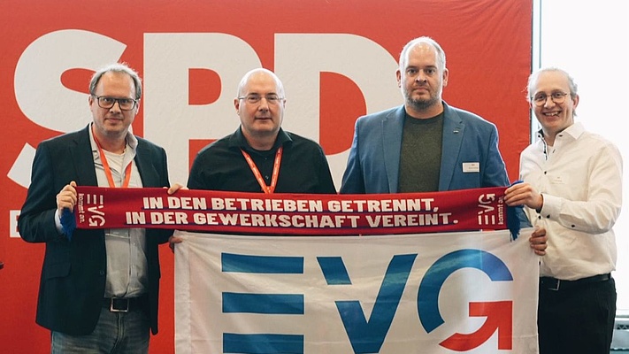 EVG zu Gast beim SPD-Landesparteitag Baden-Württemberg