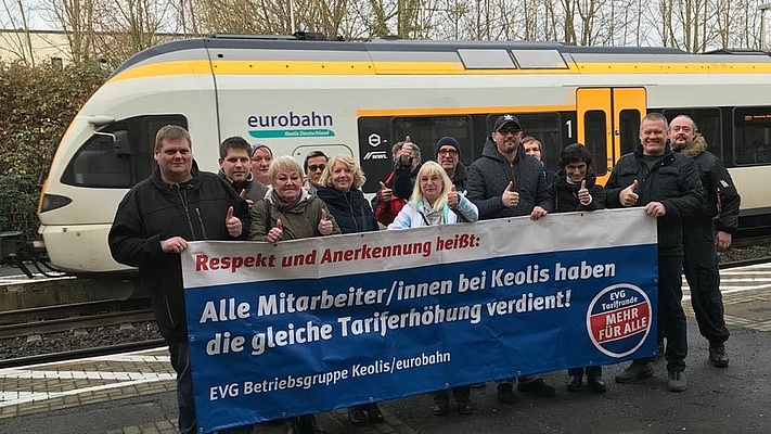 Zweiter Streiktag bei Keolis/eurobahn!
