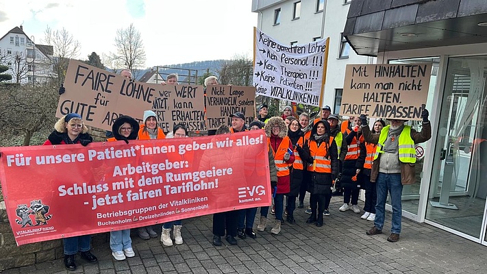 EVG erzielt Tarifabschluss für die Vital-Kliniken