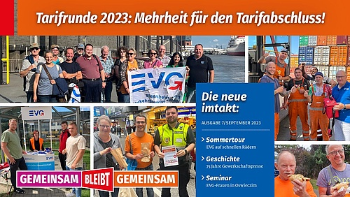 Imtakt Im September: (Nicht Nur) Rückblick Auf Die Tarifrunde 2023 - EVG