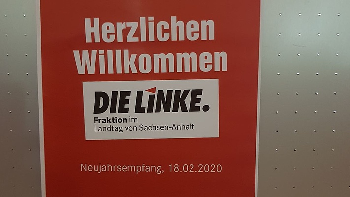 Sachsen-Anhalt: Neujahrsempfang der Partei DIE LINKE. im Landtag